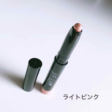 UR GLAM　EYESHADOW STICK 01 ライトピンク/U R GLAM/ジェル・クリームアイシャドウを使ったクチコミ（2枚目）