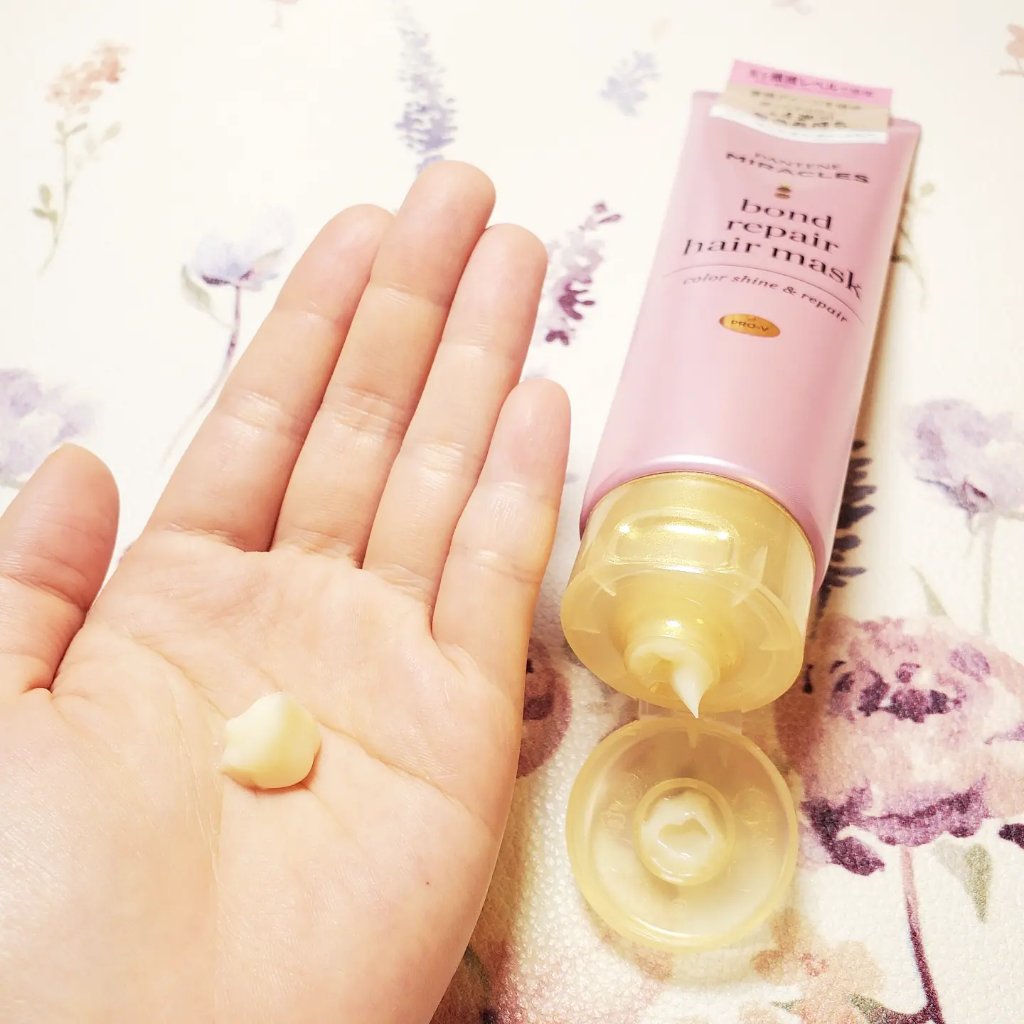 ボンドリペアシリーズ  カラーシャイン＆リペア  ヘアマスク/パンテーン/ヘアマスク・ヘアパックを使ったクチコミ（3枚目）