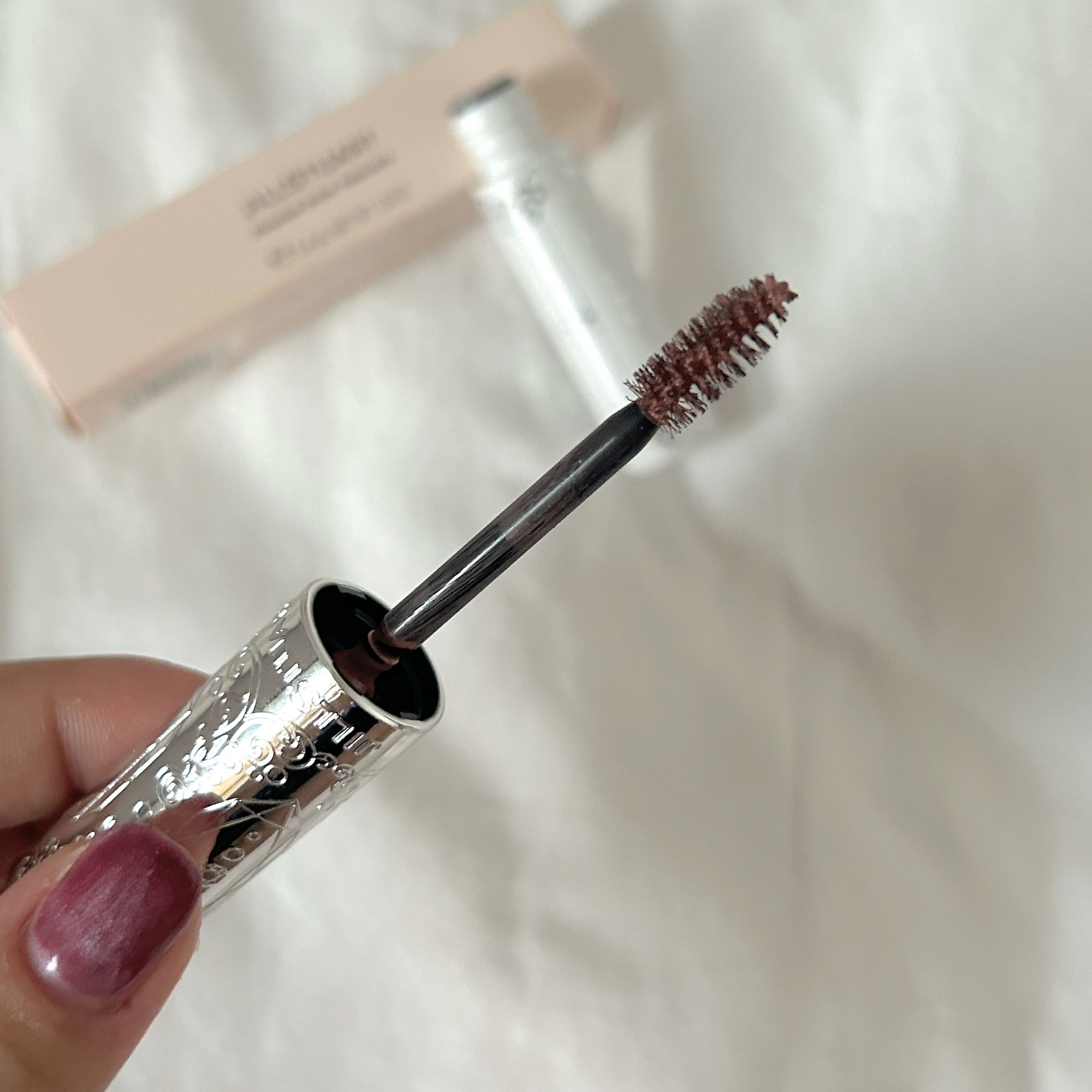 ジルスチュアート ムースブロウマスカラ/JILL STUART/眉マスカラを使ったクチコミ（2枚目）