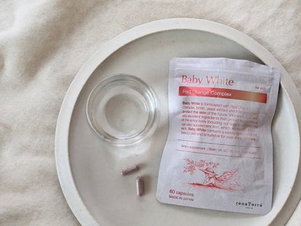 Baby White 60粒/renaTerra/美容サプリメントを使ったクチコミ(2枚目)