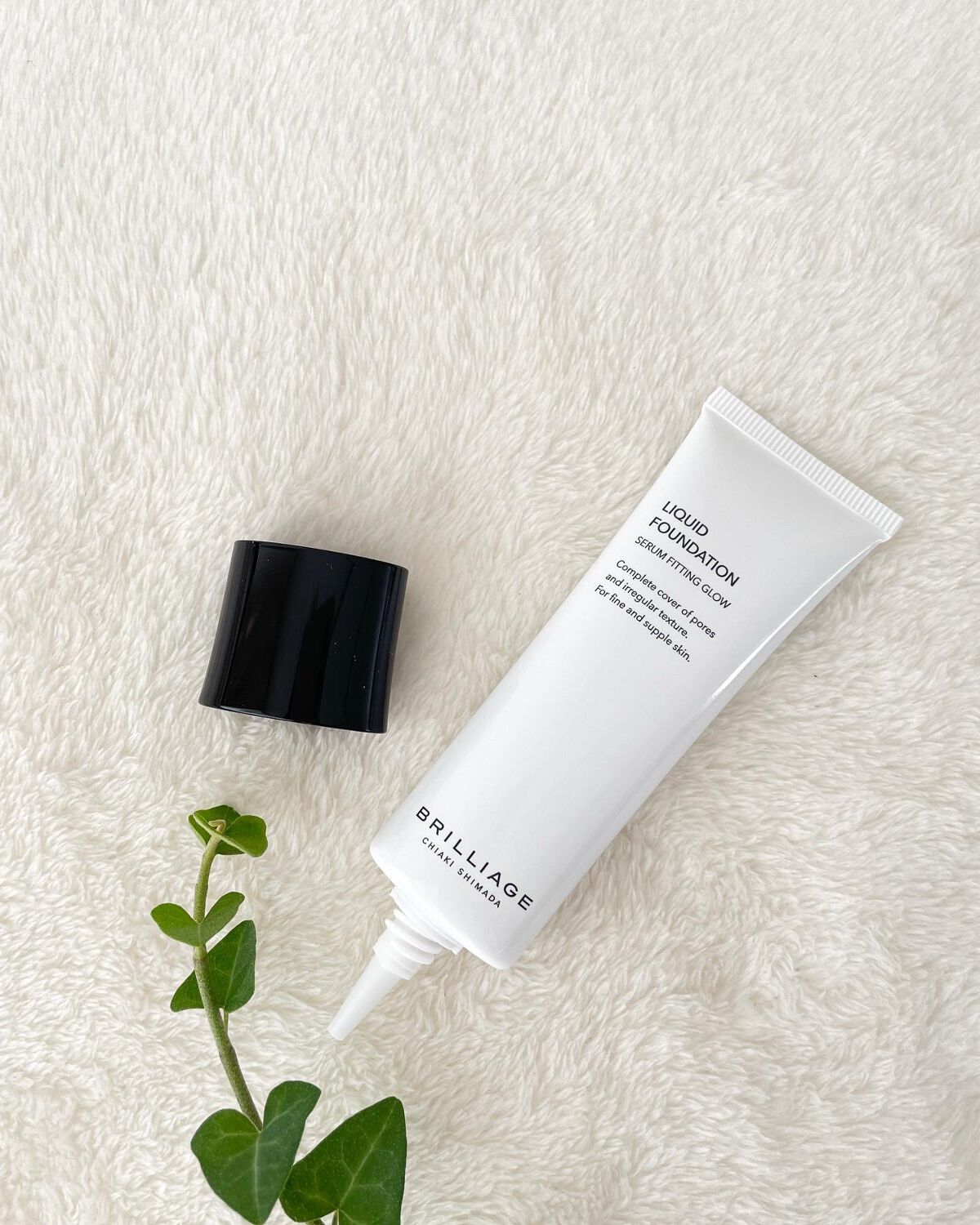 リキッドファンデーション セラム フィッティング グロウ/ブリリアージュ/リキッドファンデーションを使ったクチコミ（2枚目）