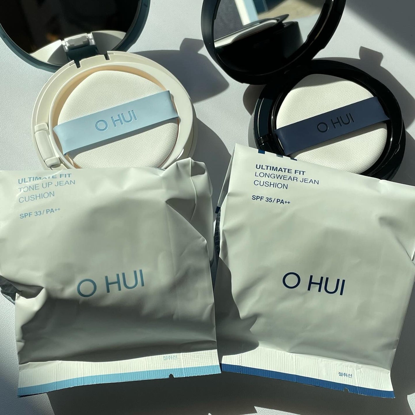 アルティメットフィット トーンアップデニムクッション/OHUI/クッションファンデーションを使ったクチコミ(3枚目)