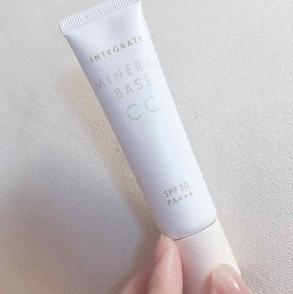 ミネラルベース CC/インテグレート/CCクリームを使ったクチコミ（1枚目）
