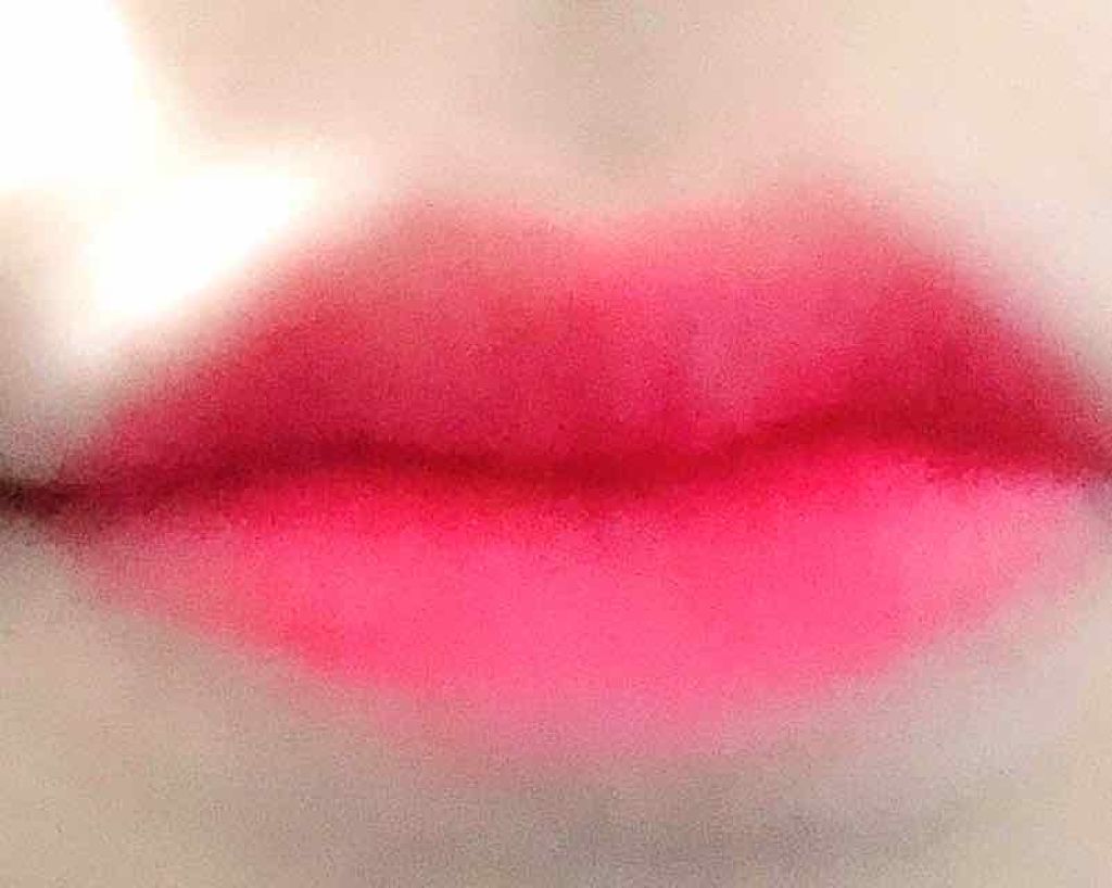 ディアダーリン ウォータージェルティント (アイスティント)/ETUDE/口紅を使ったクチコミ(4枚目)