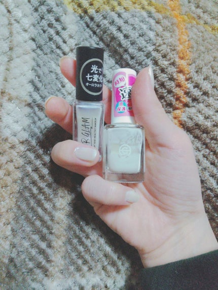 AC クイックドライベース&ハードナー/AC MAKEUP/ネイルベースコートを使ったクチコミ(1枚目)