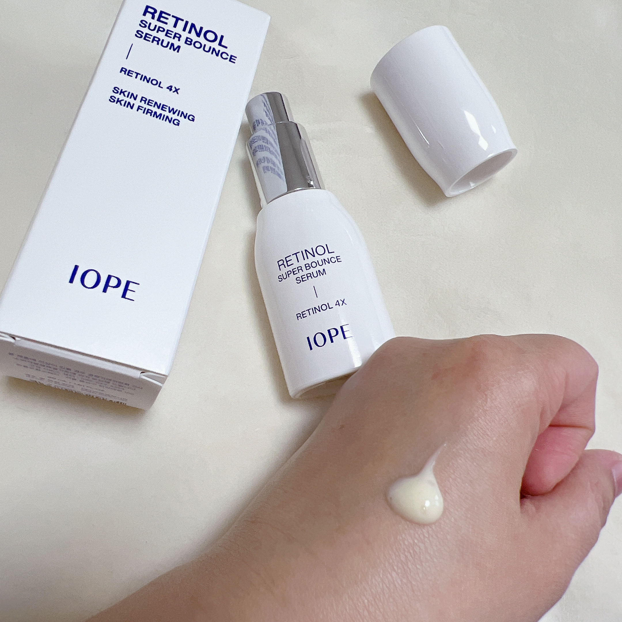 レチノール スーパーバウンス セラム/IOPE/美容液を使ったクチコミ（2枚目）