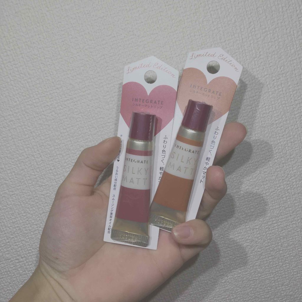シルキーマットリップ/インテグレート/口紅を使ったクチコミ(1枚目)