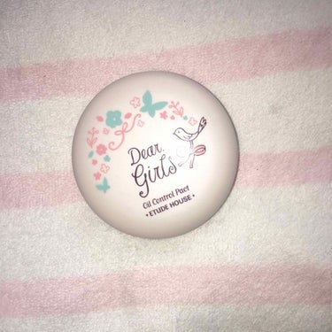 ETUDE ディア ガールズ オイルコントロール パクトのクチコミ「#エチュードハウス #フェイスパウダー

エチュードハウス ディアガールズ オイルコントロール.....」（1枚目）