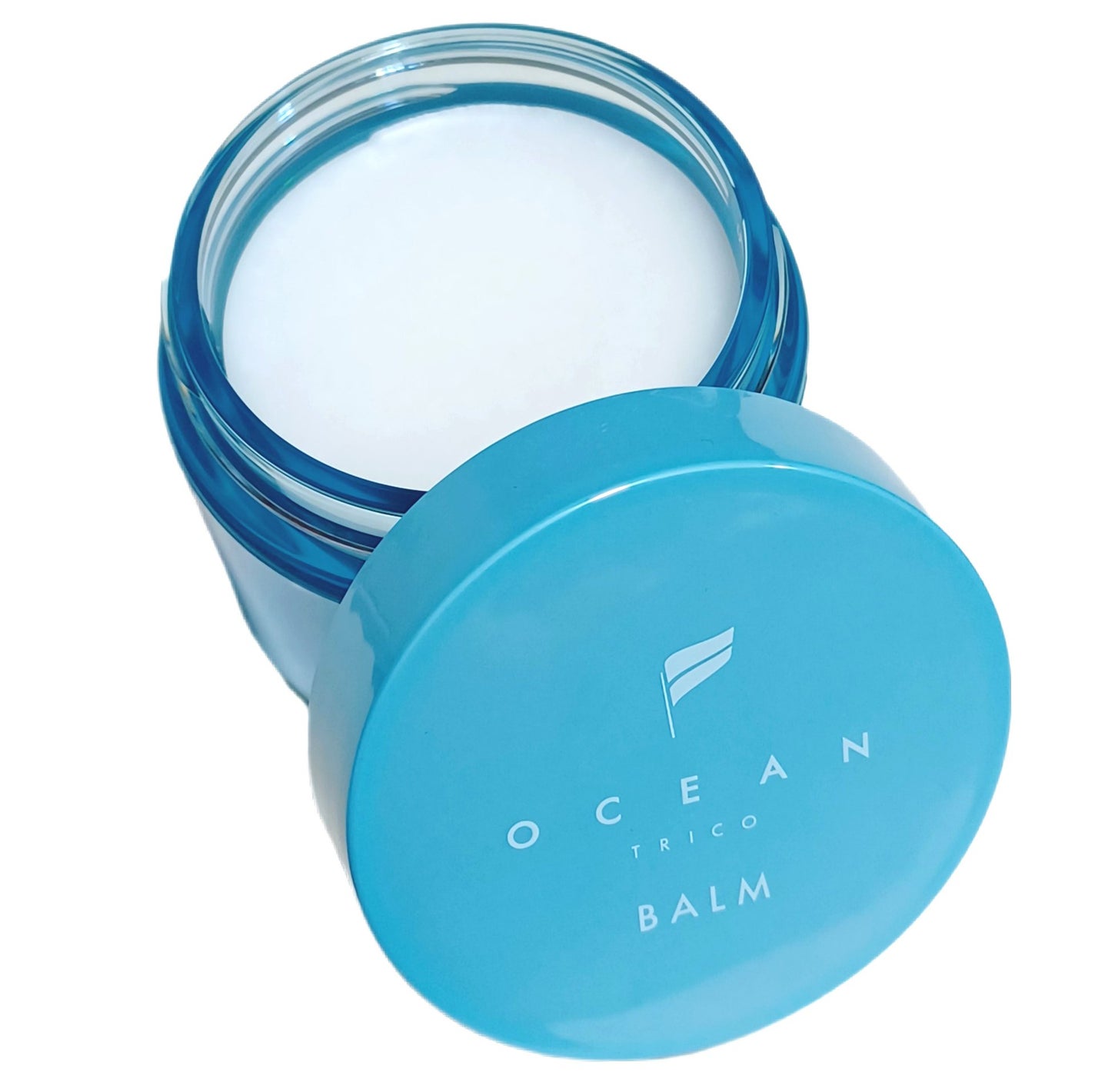 オーシャントリコ ヘアスタイリング バーム ライトブルー/OCEAN TRICO/ヘアバームを使ったクチコミ(2枚目)