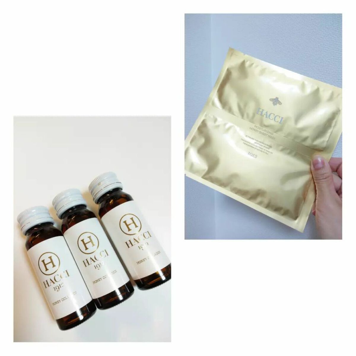 HACCI モイスチャライジングハニーシートマスク 6枚入り HACCI