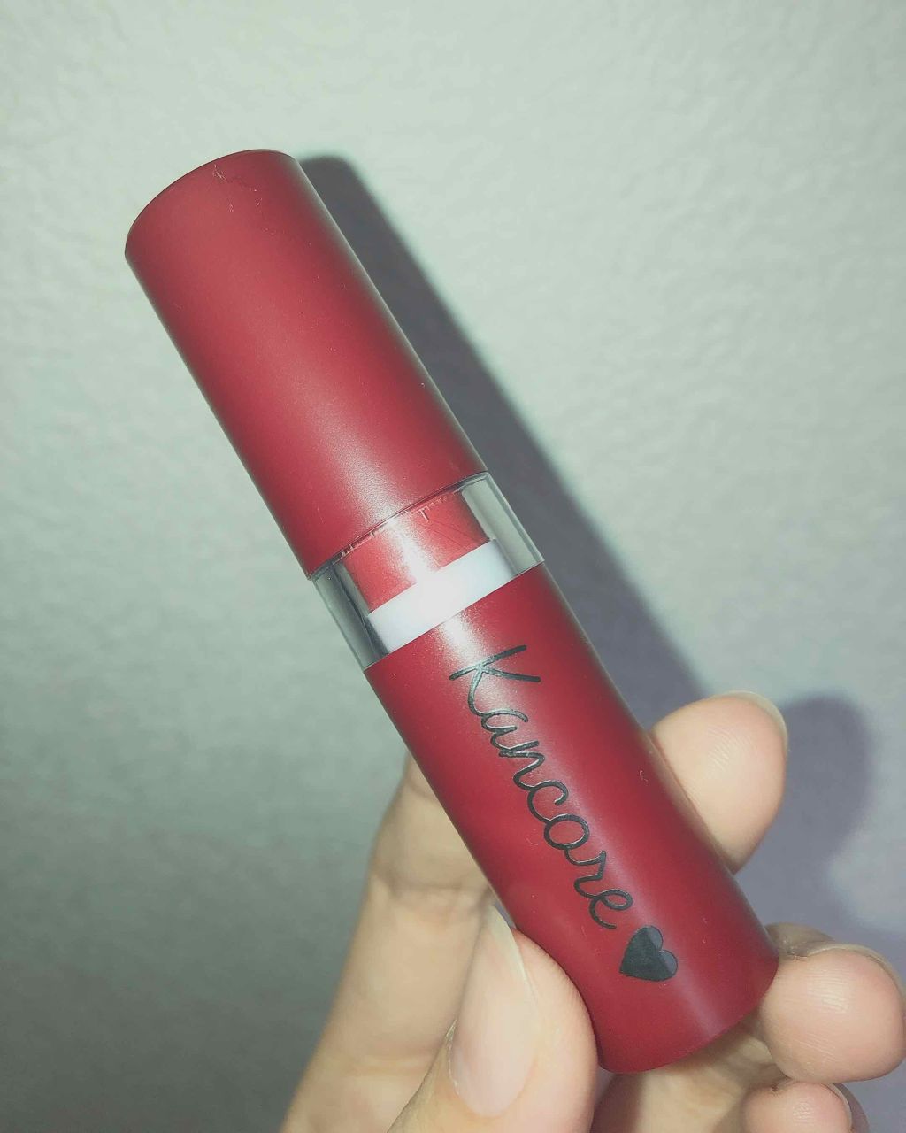 カンコレ マットリップスティック/DAISO/口紅を使ったクチコミ(1枚目)