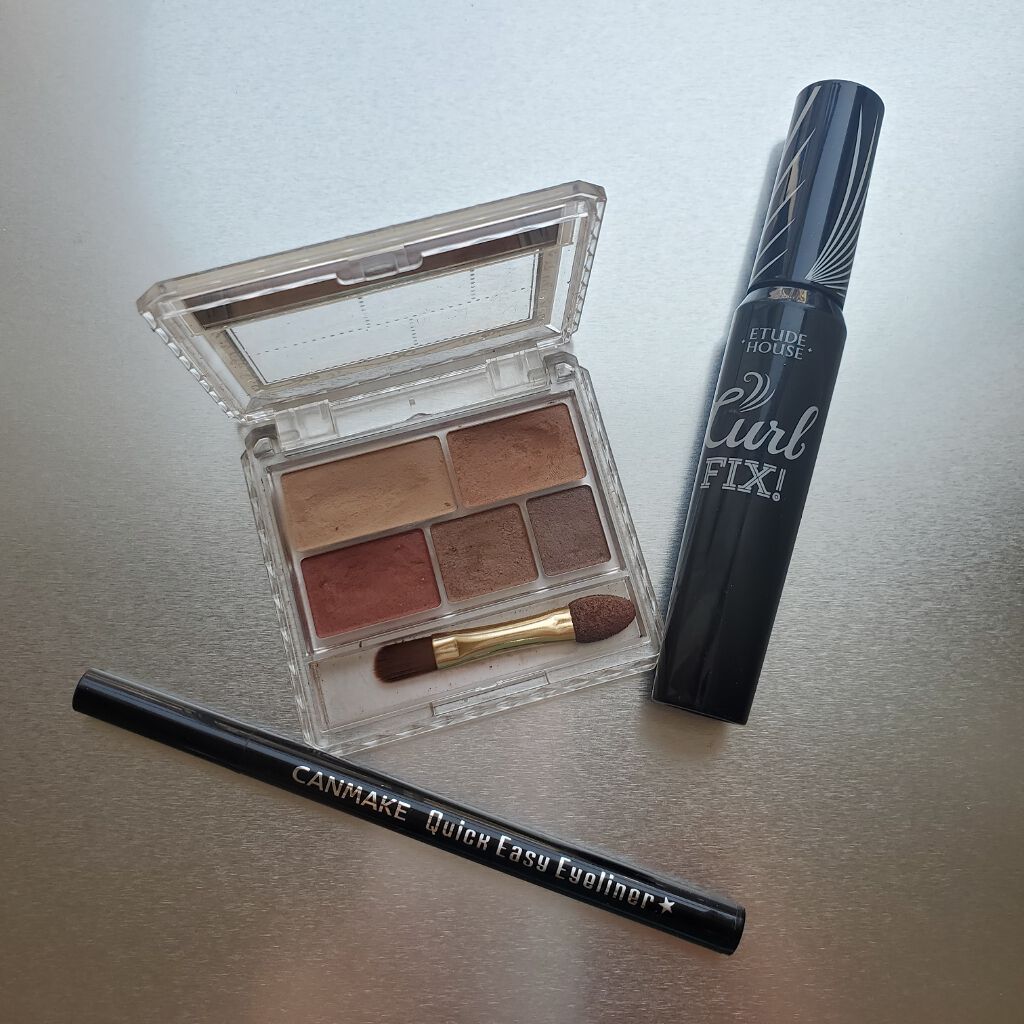 クイックイージーアイライナー/キャンメイク/リキッドアイライナーを使ったクチコミ（1枚目）