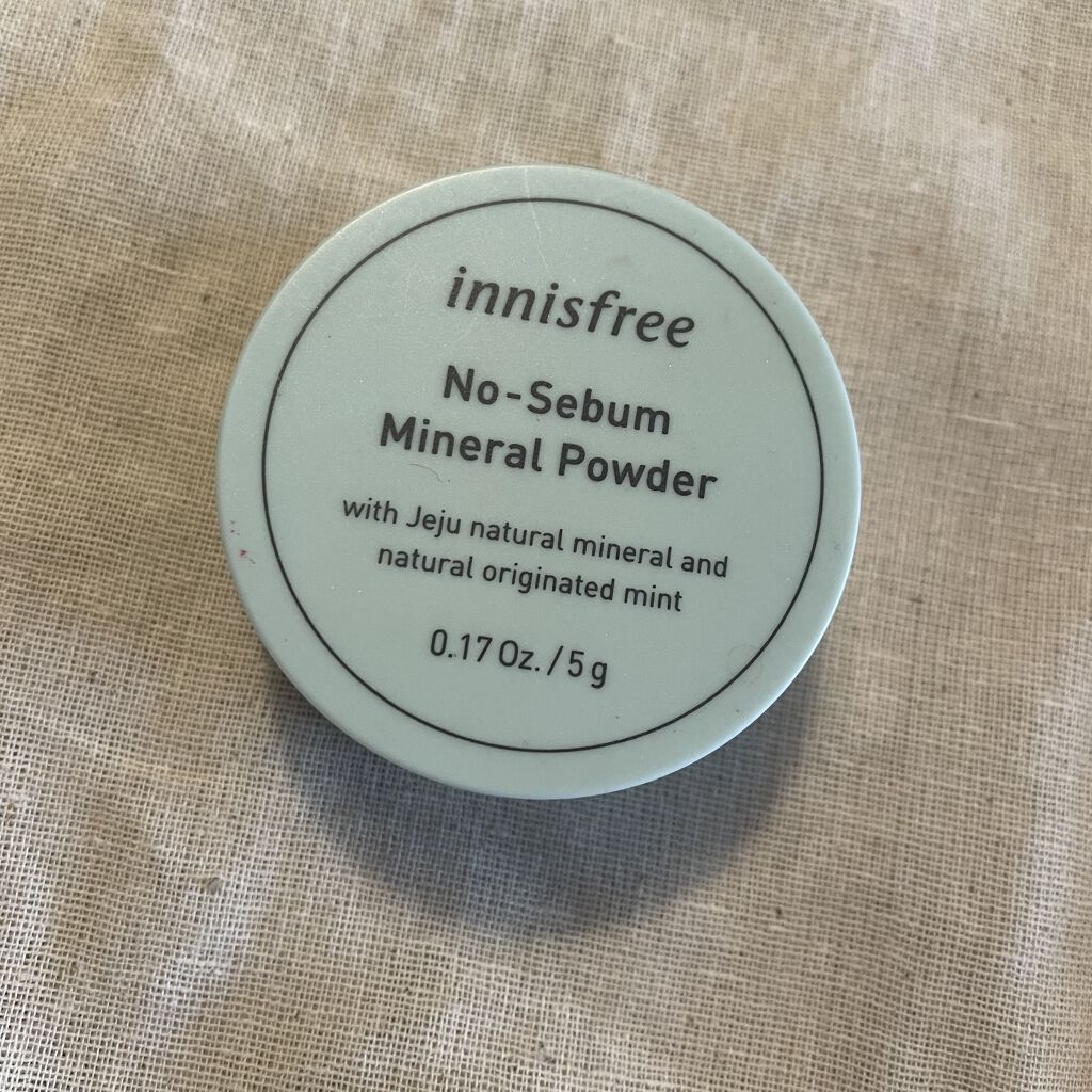 ノーセバム ミネラルパウダー/innisfree/ルースパウダーを使ったクチコミ（1枚目）