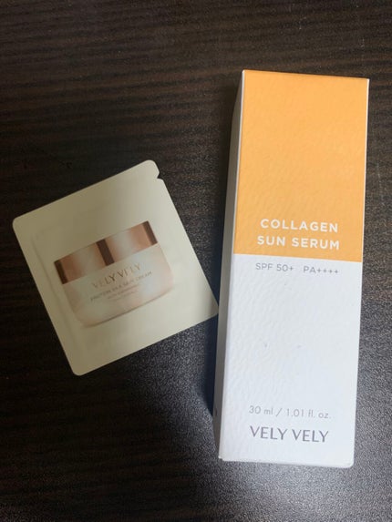 ハリケアコラーゲンサンセラム/VELY VELY/日焼け止めジェルを使ったクチコミ(2枚目)