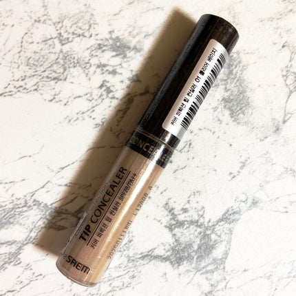 カバーパーフェクション チップコンシーラー/the SAEM/リキッドコンシーラーを使ったクチコミ(2枚目)