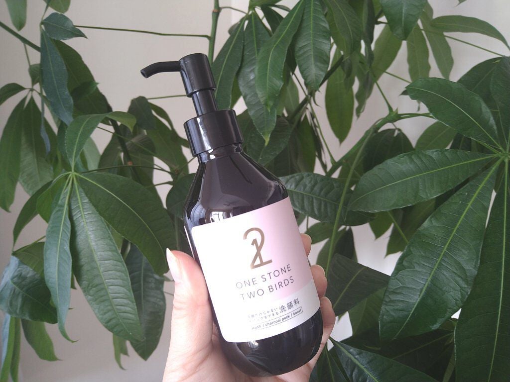 洗顔だけじゃない+パックもできる洗顔料/ONE STONE TWO BIRDS/その他洗顔料を使ったクチコミ(5枚目)