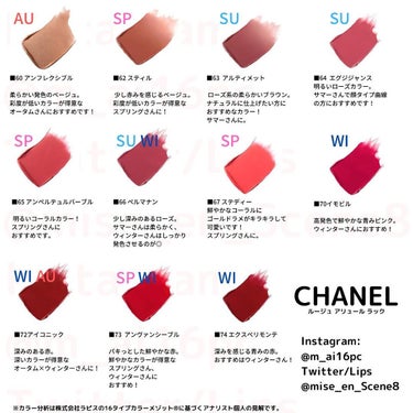 ルージュ アリュール ラック/CHANEL/口紅を使ったクチコミ（1枚目）