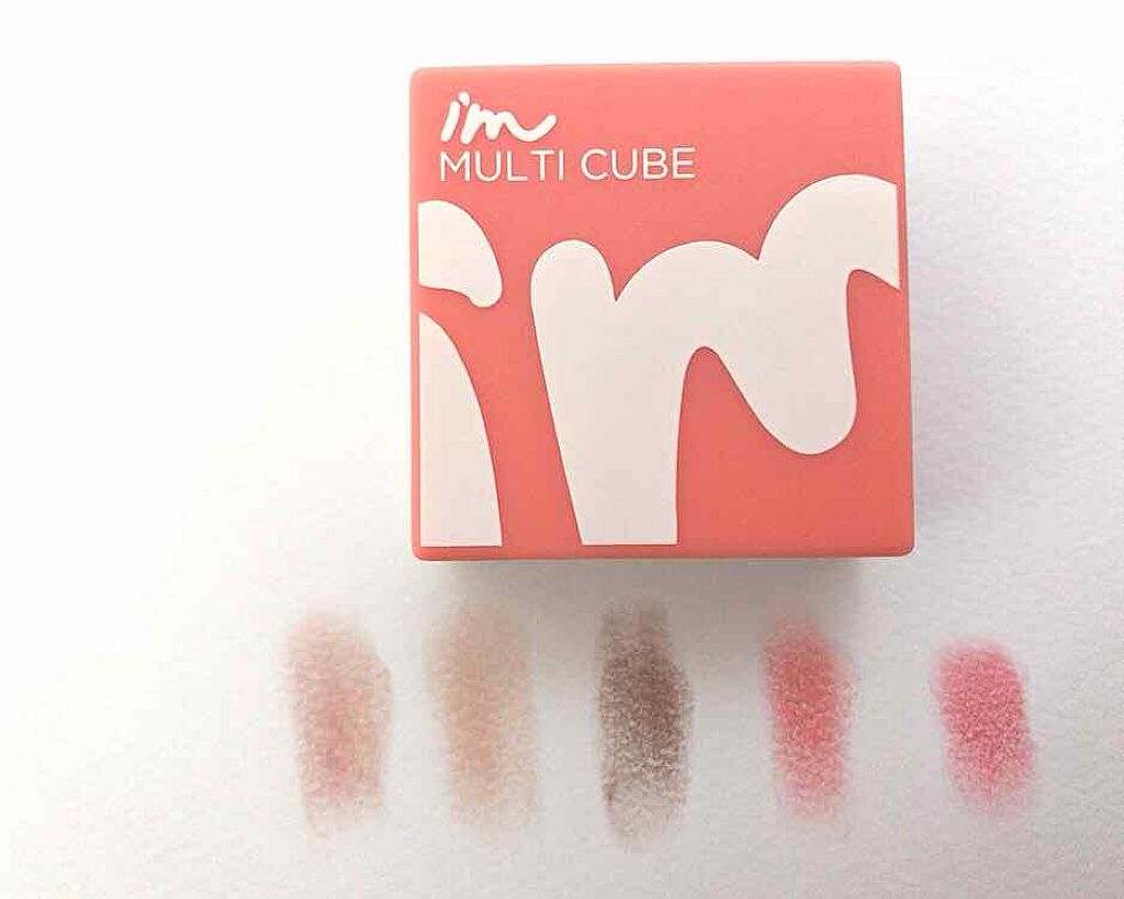 マルチキューブ/i’m meme/アイシャドウパレットを使ったクチコミ(1枚目)