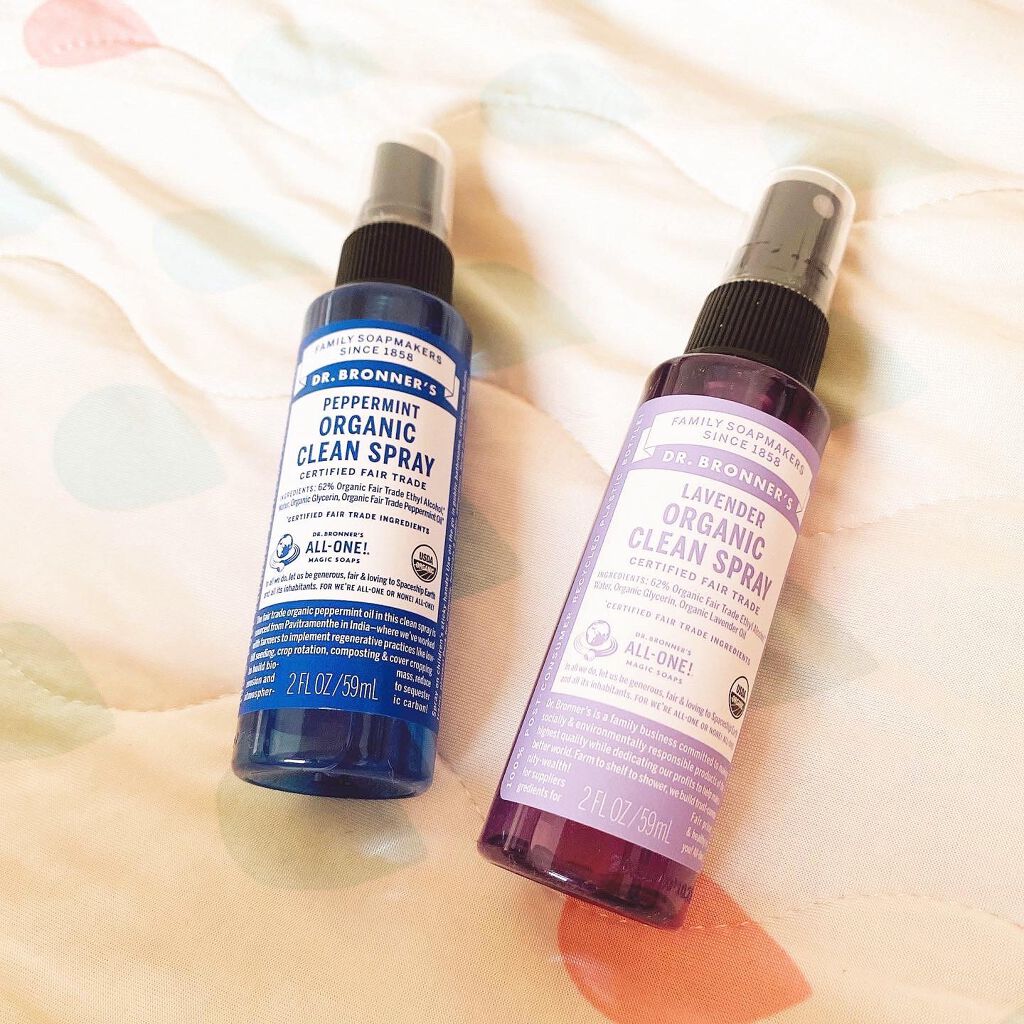 オーガニッククリーンスプレー   ラベンダー/Dr. Bronner's Magic Soaps(海外)/その他を使ったクチコミ（1枚目）