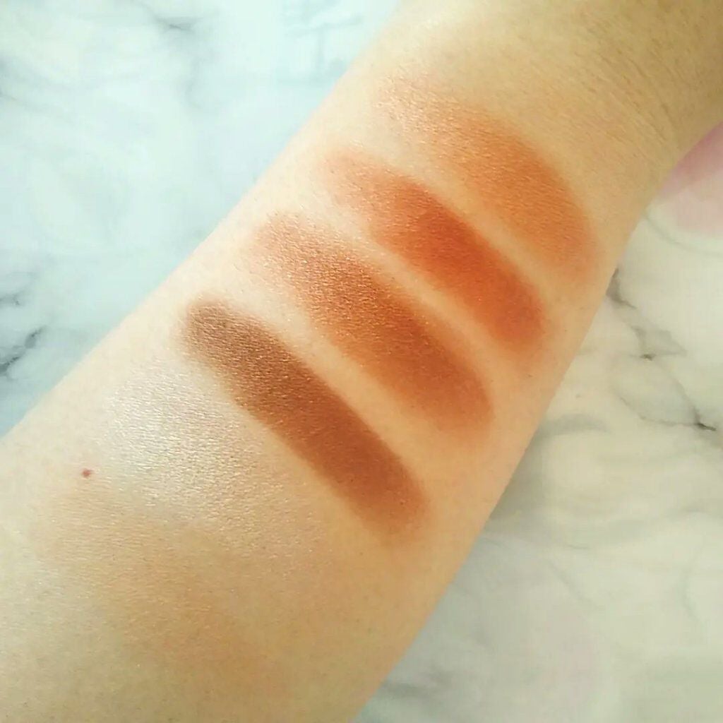 UR GLAM BLOOMING EYE COLOR PALETTE/U R GLAM/アイシャドウパレットを使ったクチコミ(3枚目)