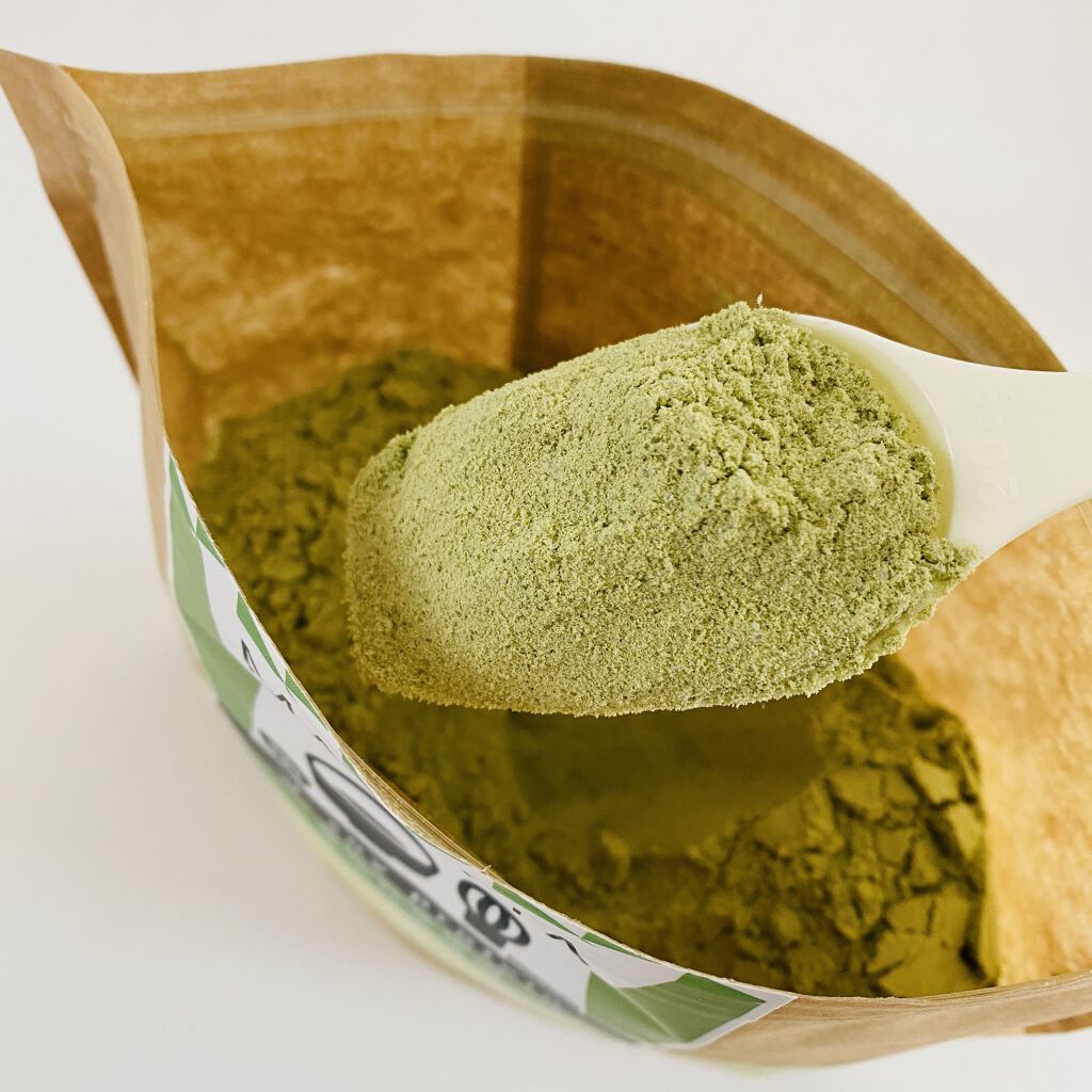 MATCHA PURE（プロテインパウダー）/ピュアパートナー/ソイプロテインを使ったクチコミ（2枚目）