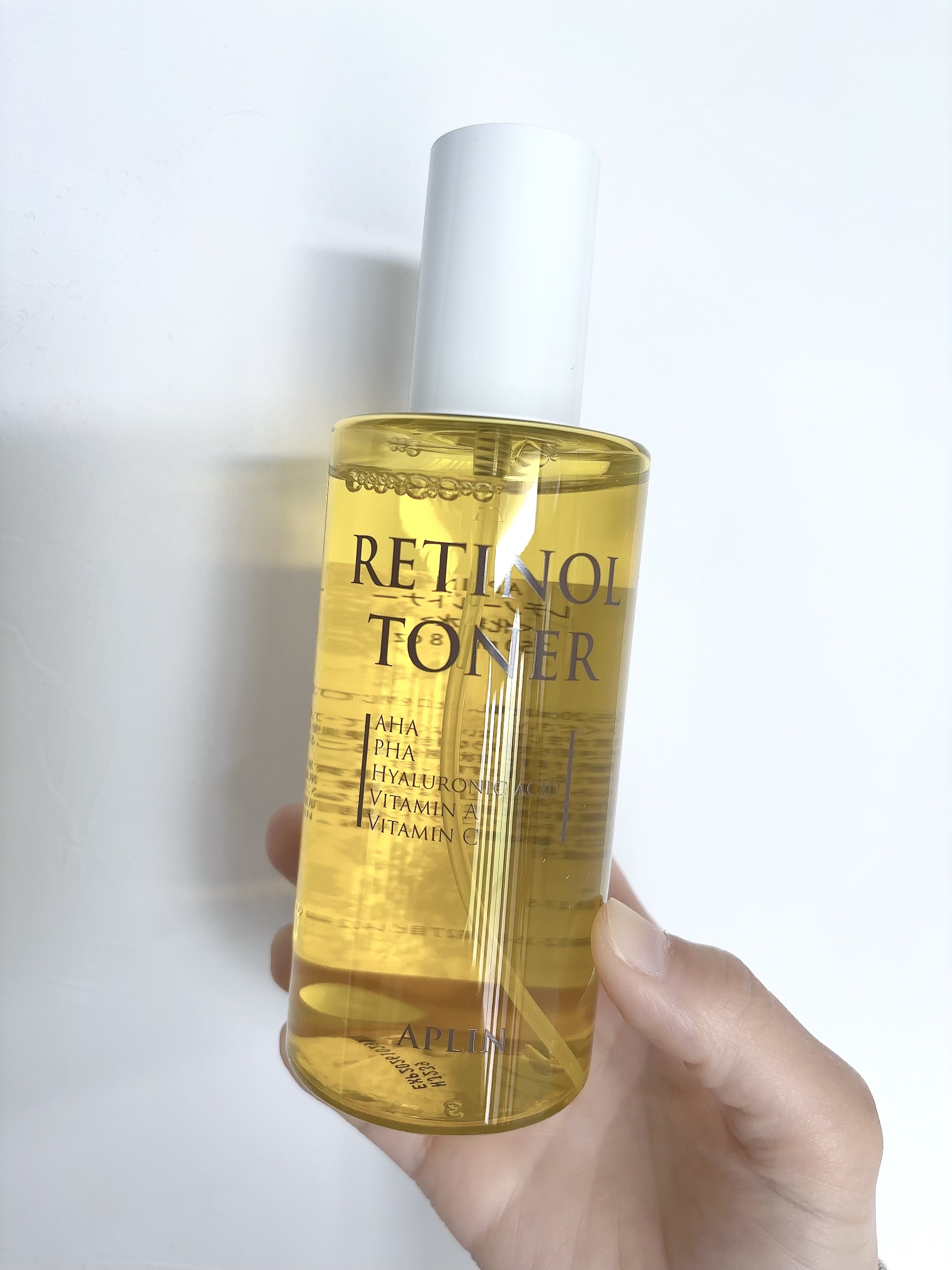 レチノールトナー/APLIN/ミスト状化粧水を使ったクチコミ（3枚目）