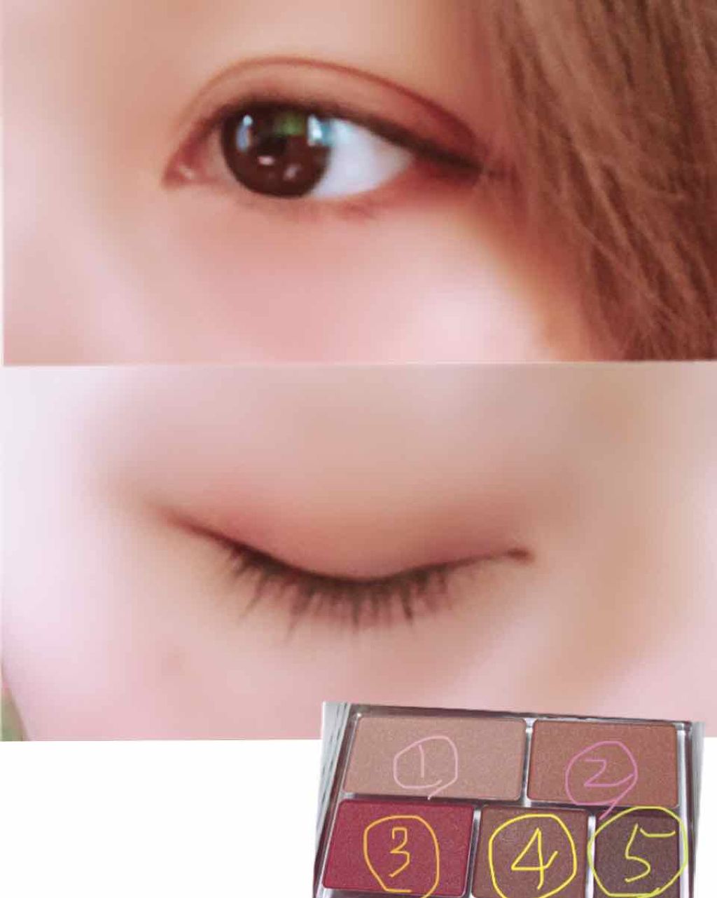 パーフェクトマルチアイズ/キャンメイク/アイシャドウパレットを使ったクチコミ(3枚目)