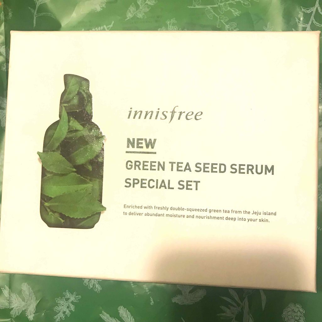 グリーンティーシード セラム/innisfree/美容液を使ったクチコミ（1枚目）