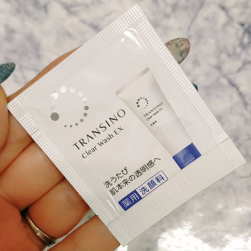 トランシーノ薬用クリアウォッシュEX/トランシーノ/洗顔フォームを使ったクチコミ(1枚目)