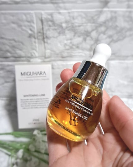 Ultra Whitening Perfect Ampoule/MIGUHARA/美容液を使ったクチコミ(5枚目)