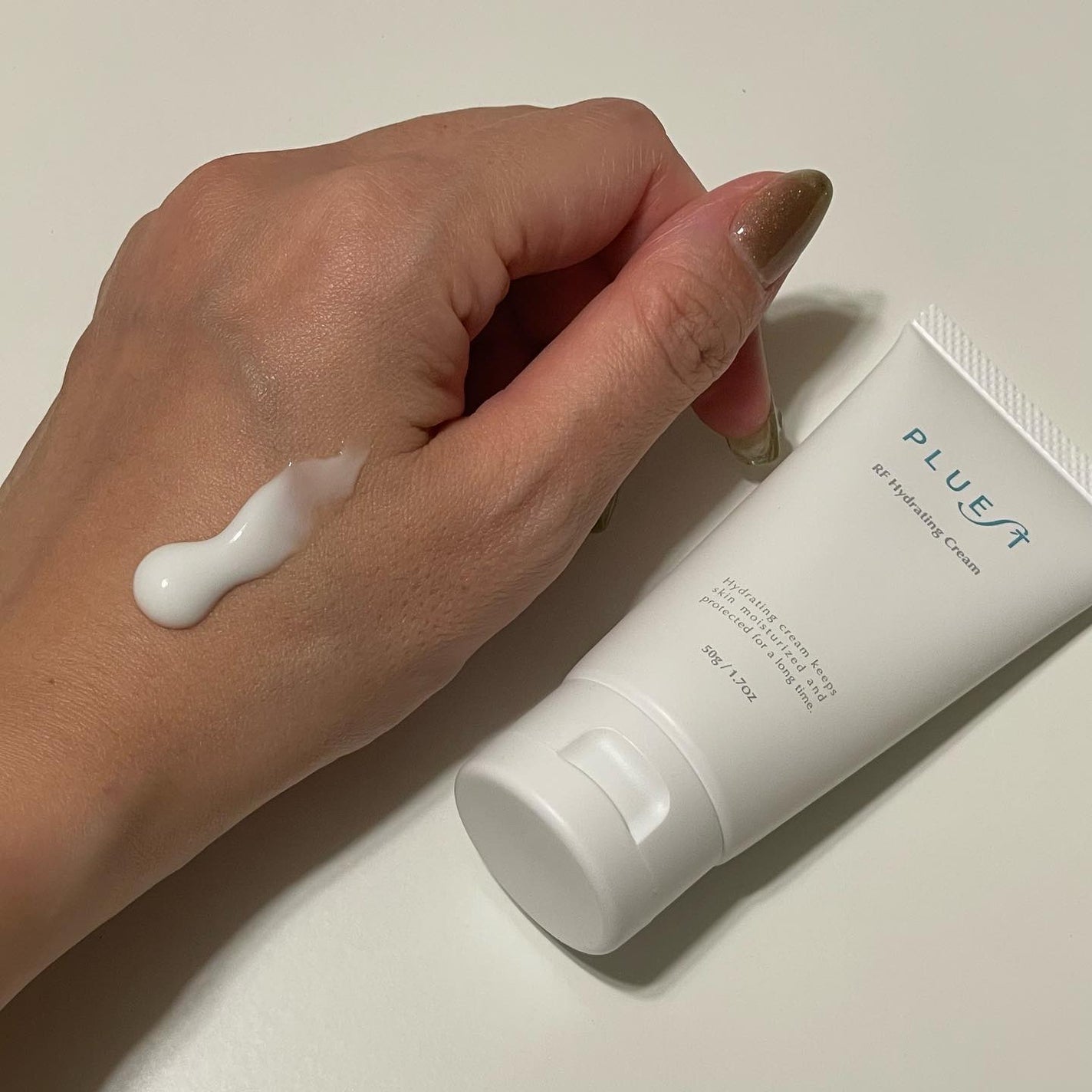 RF ハイドレーティングクリーム/PLUEST/フェイスクリームを使ったクチコミ(2枚目)