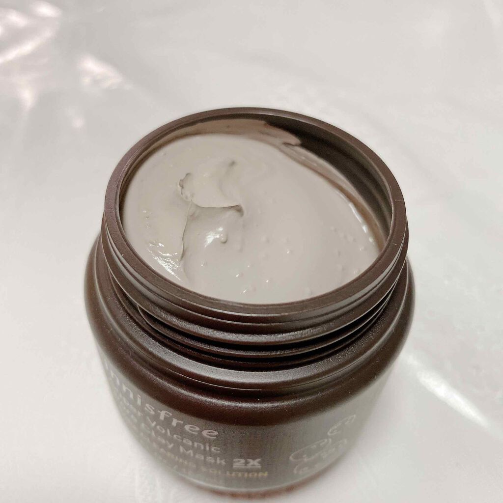 スーパーヴォルカニック　ポア　クレイマスク/innisfree/洗い流すパック・マスクを使ったクチコミ（3枚目）