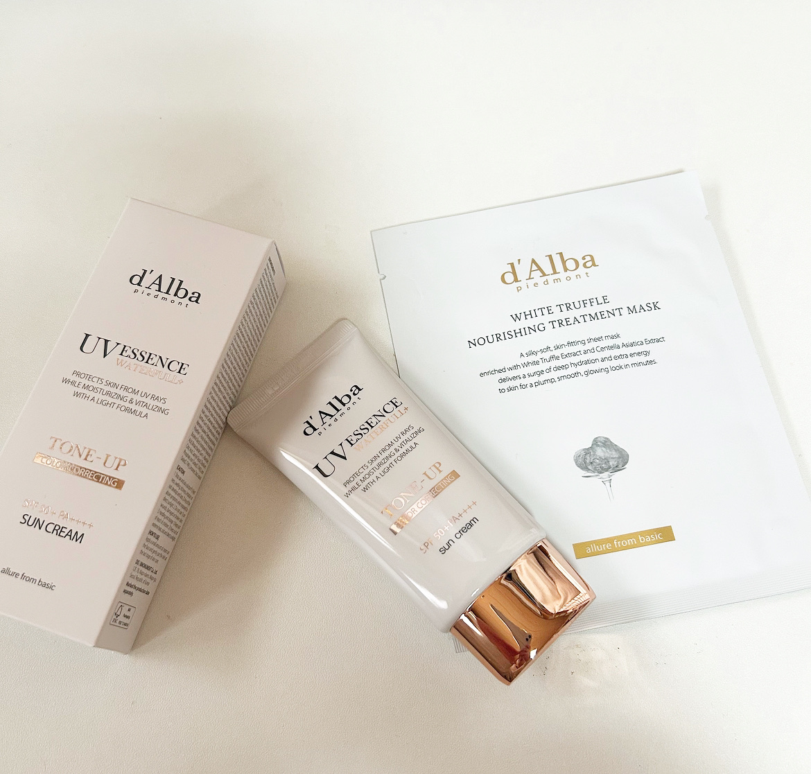 ウォータフルトーンアップサンクリーム/ダルバ/日焼け止めクリームを使ったクチコミ（1枚目）