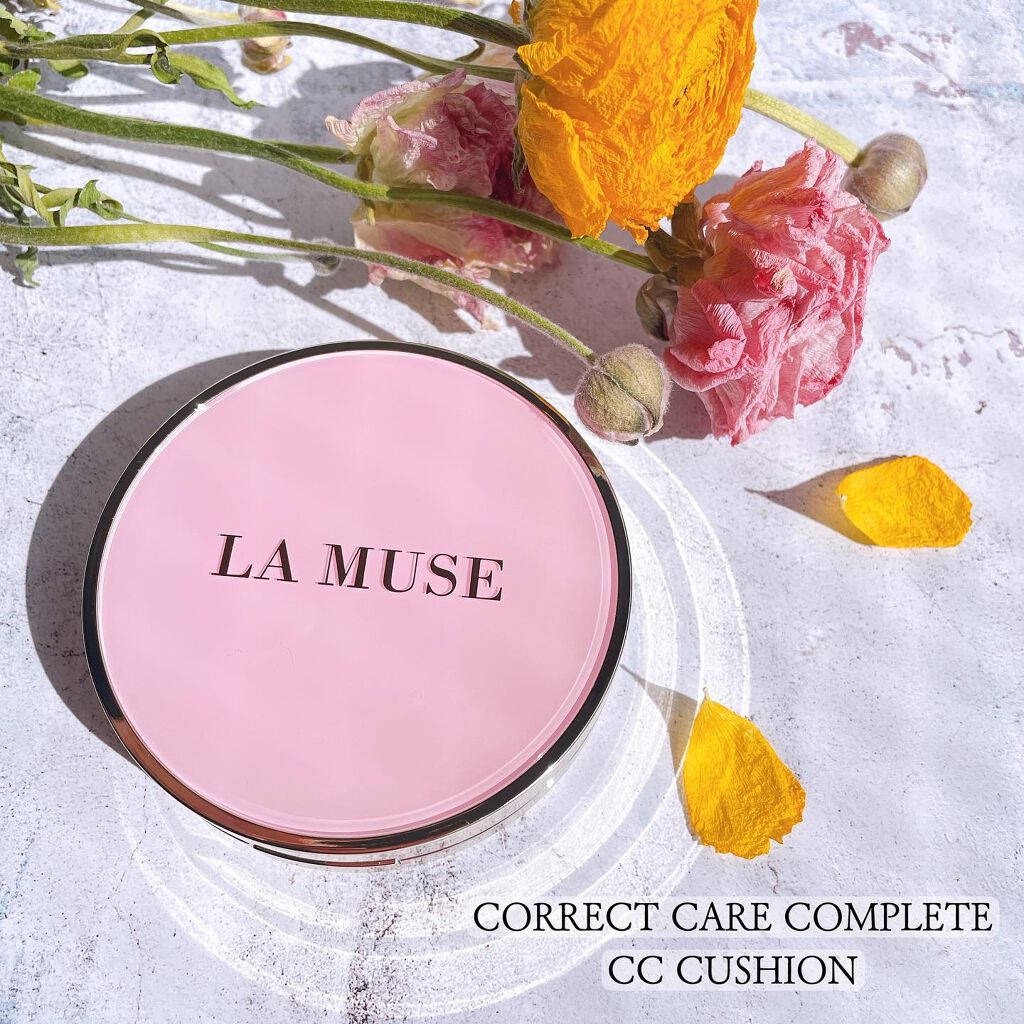 CORRECT CARE COMPLETE CC CUSHION/ラミューズ/クッションファンデーションを使ったクチコミ（1枚目）