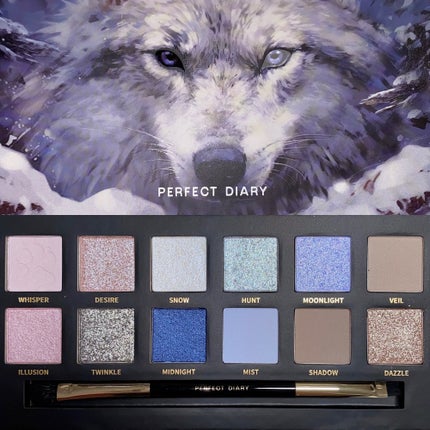 エクスプローラ12色 動物アイシャドウパレット/PERFECT DIARY/アイシャドウパレットを使ったクチコミ(5枚目)