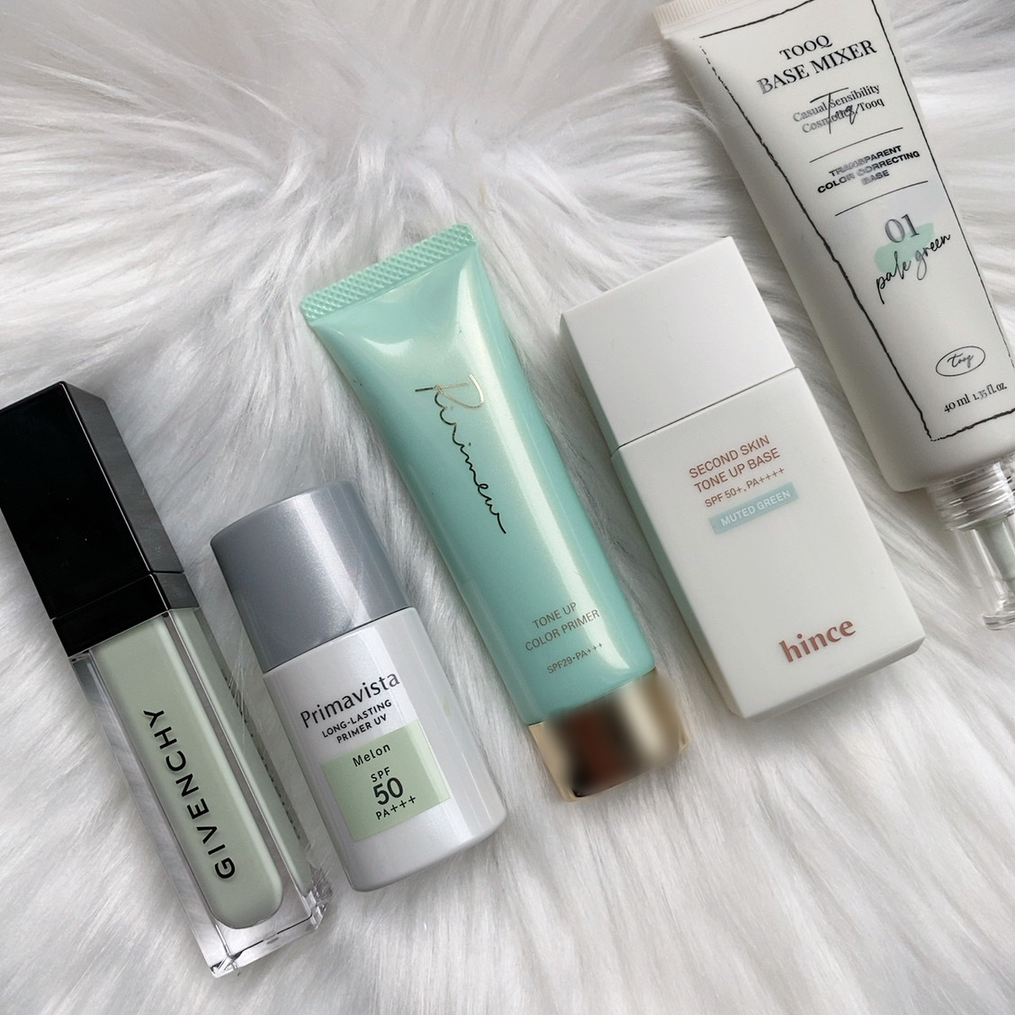 トレンスペアレントカラーコレクティングベース/Tooq/化粧下地を使ったクチコミ（2枚目）