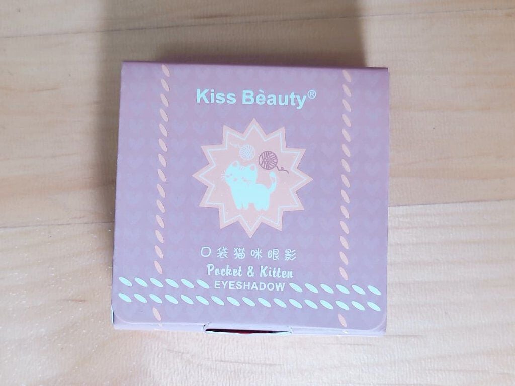 キスビューティーポケットキャットアイシャドウ4色/kiss beauty/アイシャドウパレットを使ったクチコミ(1枚目)