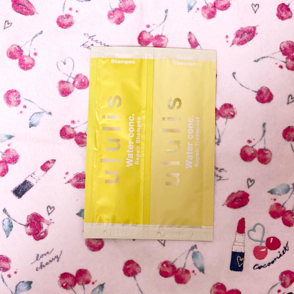 ウォーターコンク リペアシャンプー/ヘアトリートメント/ululis/シャンプー・コンディショナーを使ったクチコミ(1枚目)