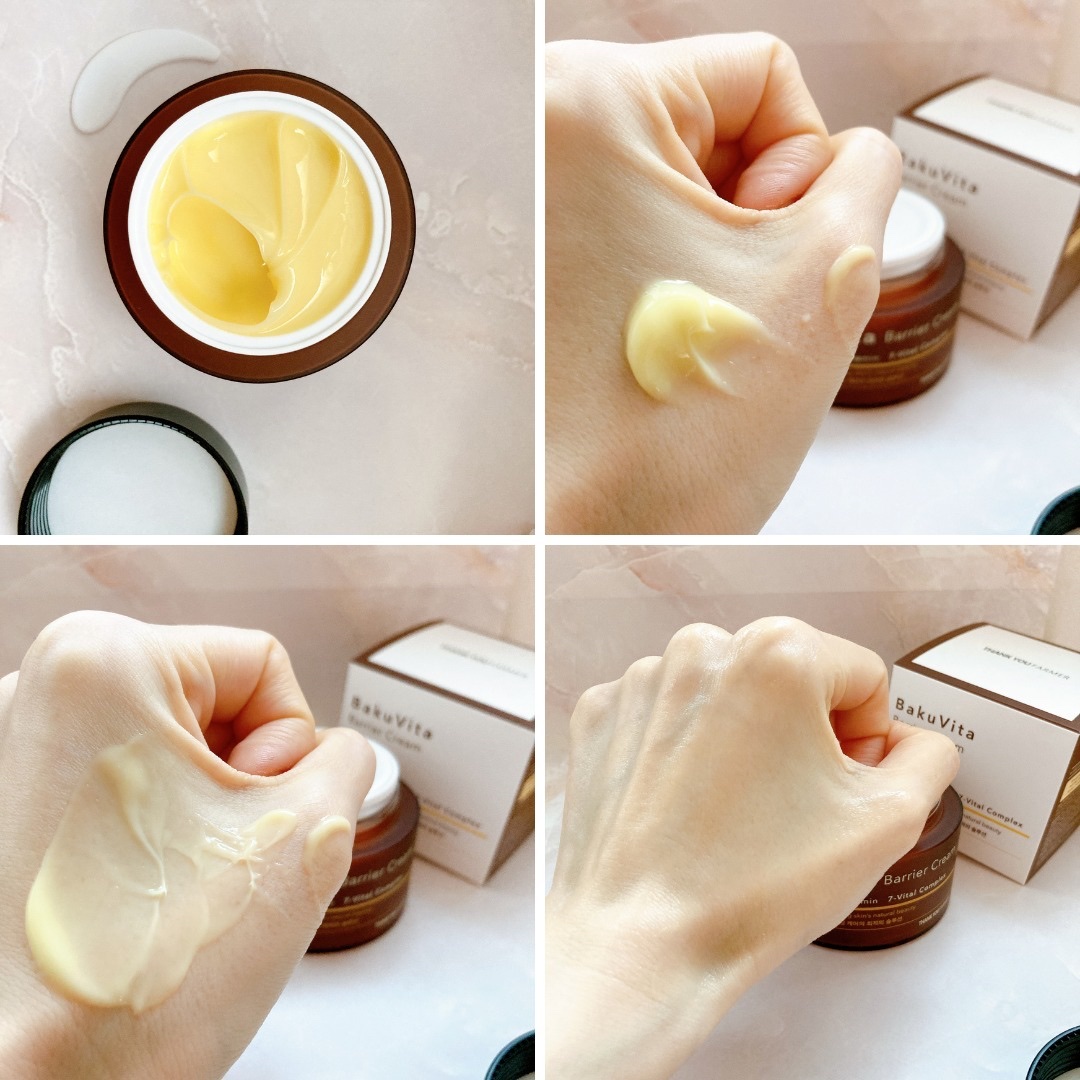 バクビタバリアクリーム/THANK YOU FARMER/フェイスクリームを使ったクチコミ（3枚目）