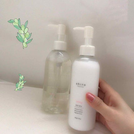 SHIRO ピオニー ボディミルクのクチコミ「私の好みどんぴしゃ!な
shiroのボディーソープとボディーミルク💐
ピオニーの香りで植物.....」(1枚目)