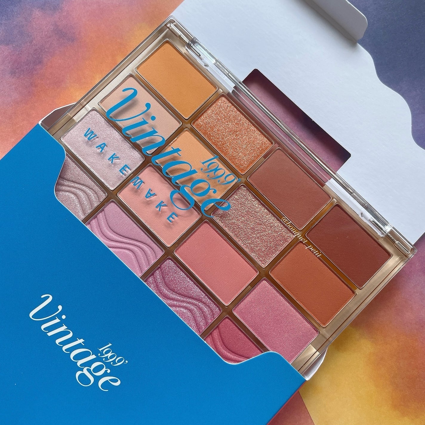 ソフトブラーリングアイパレット/wakemake/アイシャドウパレットを使ったクチコミ(2枚目)