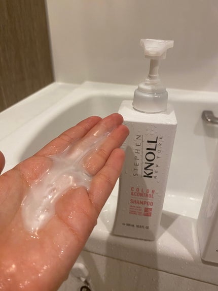 カラーコントロール シャンプー W/コンディショナー W/スティーブンノル ニューヨーク/市販シャンプーを使ったクチコミ(2枚目)