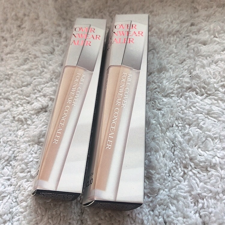キルカバーファンウェアコンシーラー/CLIO/リキッドコンシーラーを使ったクチコミ（2枚目）