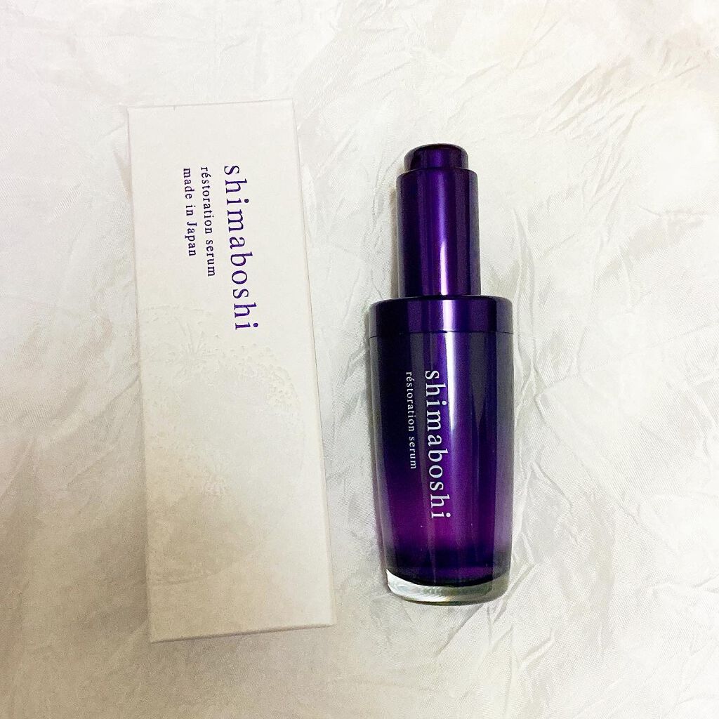 レストレーションセラム/shimaboshi/ブースター・導入液を使ったクチコミ(1枚目)