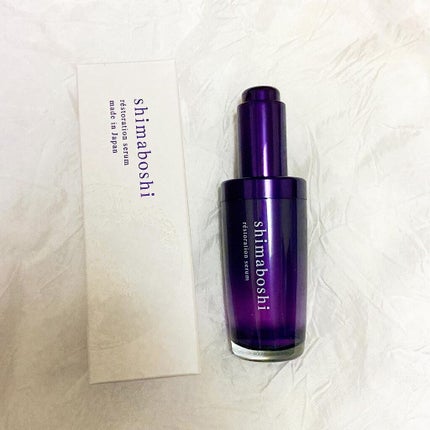 レストレーションセラム/shimaboshi/ブースター・導入液を使ったクチコミ(1枚目)