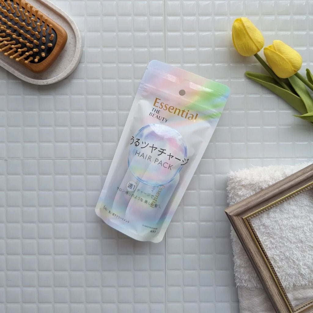 ザビューティ うるツヤチャージヘアパック/エッセンシャル/ヘアマスク・ヘアパックを使ったクチコミ(2枚目)