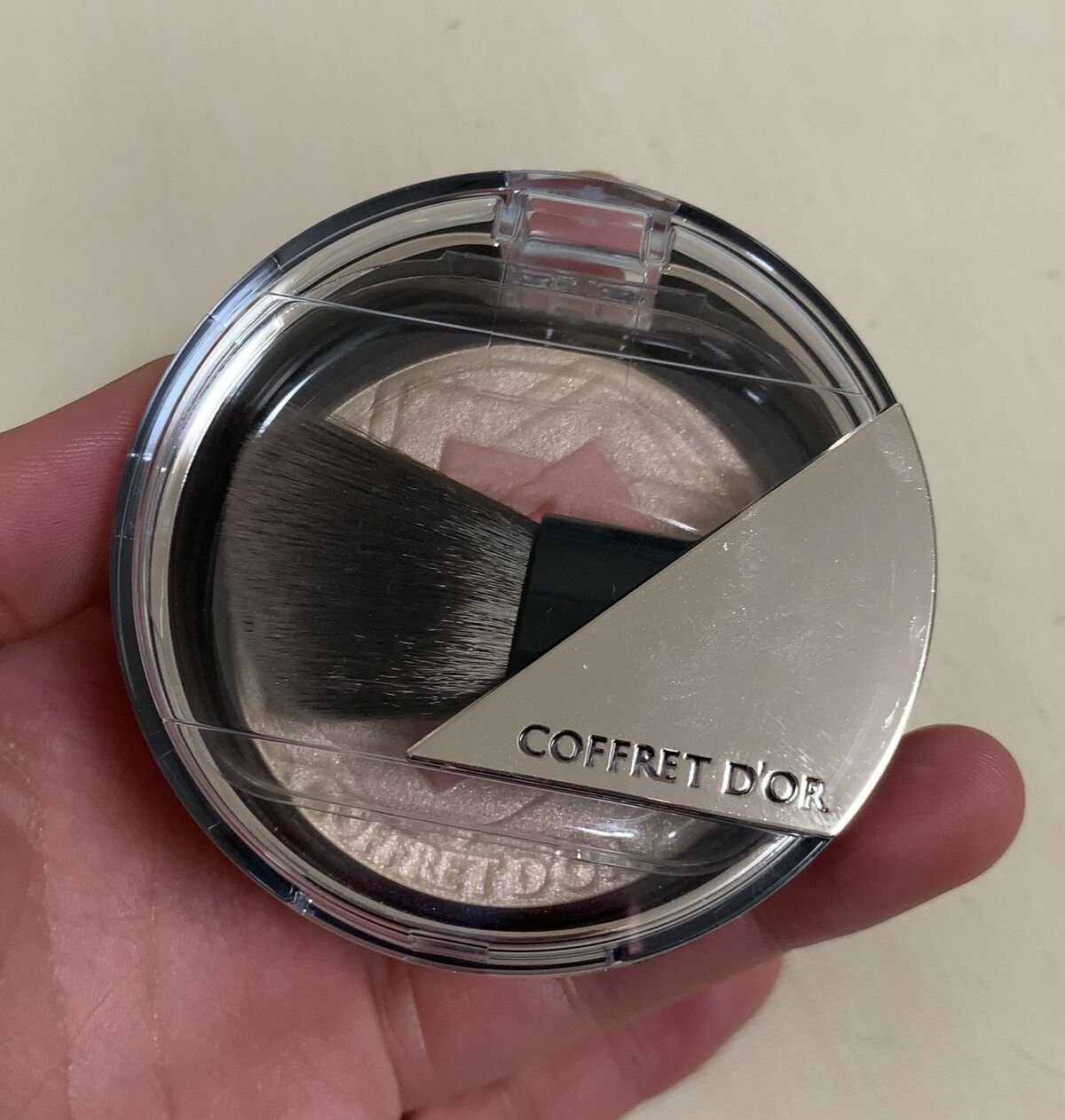 スマイルアップチークスＳ 01​ サーモンピンク​/コフレドール/パウダーチークを使ったクチコミ（2枚目）