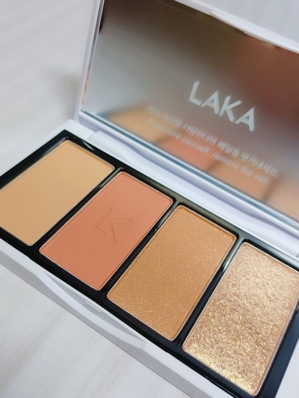 ジャストアイパレット/Laka/アイシャドウパレットを使ったクチコミ(2枚目)