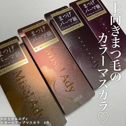 ミゼルエディ カールアップマスカラ/ミゼルエディ/マスカラを使ったクチコミ(1枚目)