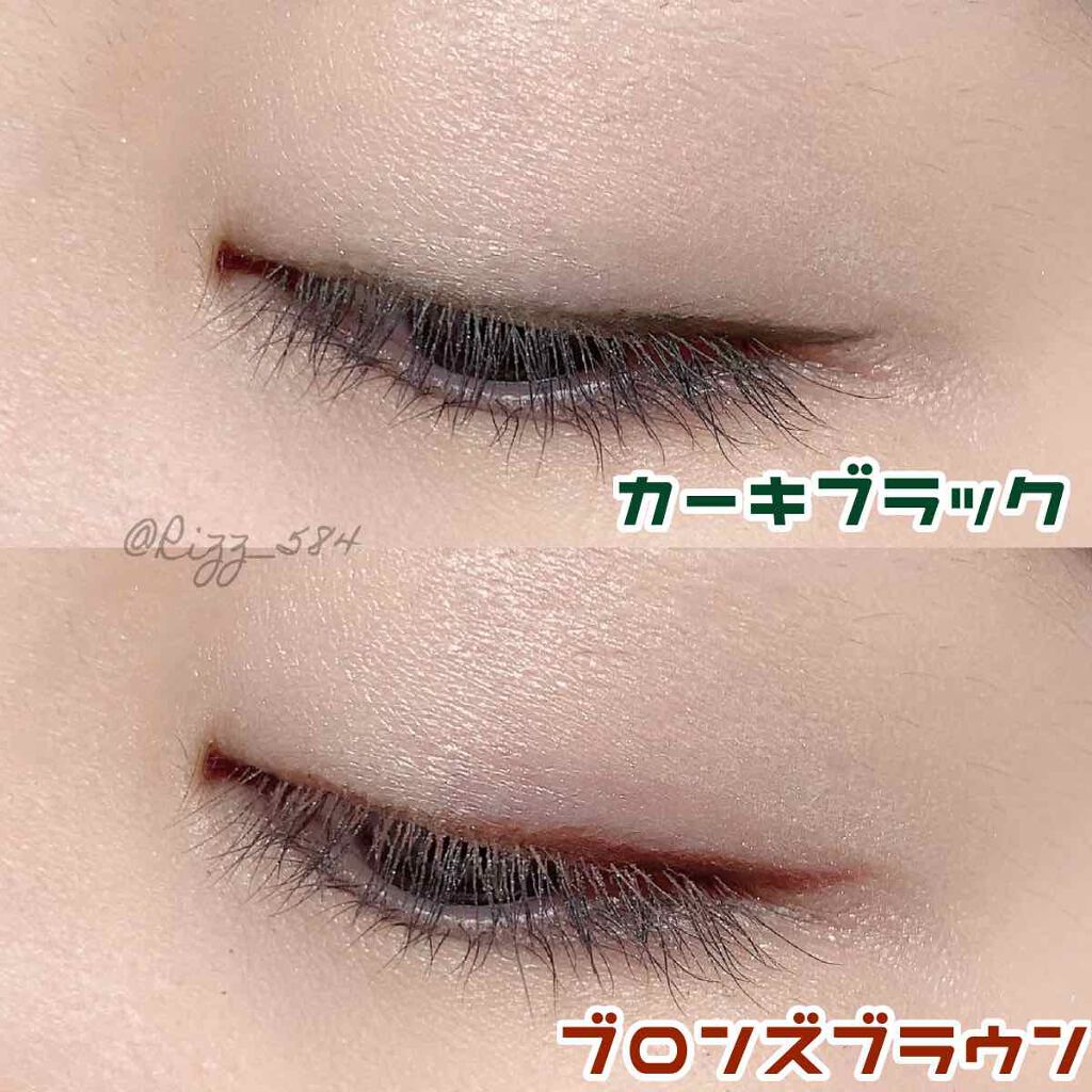 「密着アイライナー」クリームペンシル リアルブラック/デジャヴュ/ペンシルアイライナーを使ったクチコミ（3枚目）